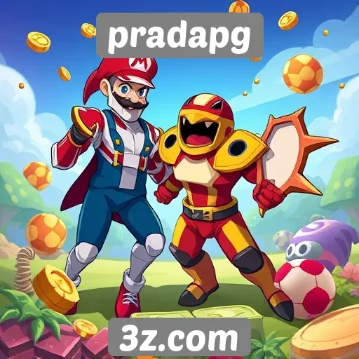 Principais jogos em destaque no pradapg