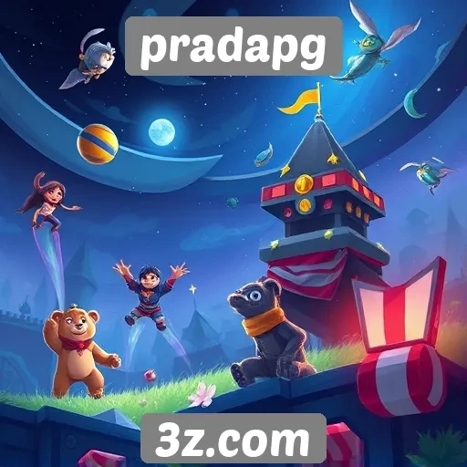 Os principais jogos disponíveis no site pradapg